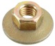 Nut with Collar with metric Thread M5 7398423 (1059347) - Saab 9-3 (-2003), 9-5 (-2010), 900 (1994-), 900 (-1993), 9000