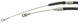 Cable, Park brake right rear Section 31362059 (1059728) - Volvo 900, S90 V90 (-1998)