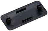 Interior panel Sill black Screw cover