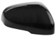 Cover cap, Outside mirror right black 39804849 (1060328) - Volvo S60 (2011-2018), S60 CC (-2018), S80 (2007-), V40 (2013-), V40 CC, V60 (2011-2018), V60 CC (-2018), V70 (2008-)