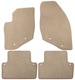 Floor accessory mats Textile beige consists of 4 pieces 31267884 (1060480) - Volvo V70 P26 (2001-2007)
