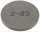 Adjusting disc, Valve clearance 2,85 mm  (1060585) - Volvo 200, 300, 700, 900