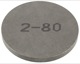 Adjusting disc, Valve clearance 2,80 mm  (1060586) - Volvo 200, 300, 700, 900
