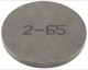 Adjusting disc, Valve clearance 2,65 mm  (1060590) - Volvo 200, 300, 700, 900