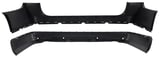 Bumper cover rear painted black saphire metallic