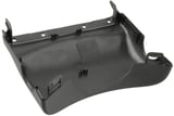 Interior lining, Steering column upper Section charcoal