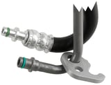 Pressure hose, Steering system