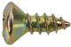 Tapping screw Countersunk head Cross slot 3,5 mm 955153 (1061832) - Volvo universal Classic