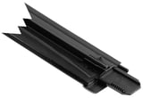 Trim moulding, Glas Rear window right painted black