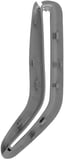 Cover, Safety belt left B-pillar grey