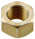 Lock nut all-metal with metric Thread M16x1,5 Zinc-coated