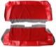 Bezug, Polster Rückbank Sitzfläche Rückenlehne rot Satz  (1062351) - Volvo 120 130