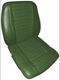 Bezug, Polster Vordersitze Vinyl grün Satz für einen Sitz  (1062519) - Volvo 120, 130, 220