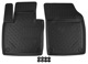 Fußmattensatz Kunststoff schwarz für beide Seiten  (1062844) - Volvo XC90 (2016-)