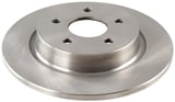 Brake disc Rear axle non vented