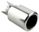 Exhaust pipe right with chromed tailpipe cover