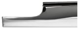 Trim moulding, Door upper front right Steel chromed