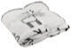 Blanket Elk Fleece black-white  (1063762) - universal 