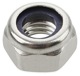 Lock nut with plastic-insert with metric Thread M6 Stainless steel  (1063888) - universal ohne Classic