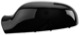 Cover cap, Outside mirror left black glossy  (1064032) - Volvo S60 (-2009), S80 (-2006), V70 P26 (2001-2007)