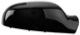 Cover cap, Outside mirror right black glossy  (1064035) - Volvo S60 (-2009), S80 (-2006), V70 P26 (2001-2007)