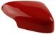 Cover cap, Outside mirror right passion red 39850599 (1064290) - Volvo C30, C70 (2006-), S40 (2004-), S60 (-2009), V50, V70 P26 (2001-2007)