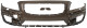 Bumper cover front painted twilight bronze 39809391 (1064436) - Volvo XC70 (2008-)
