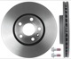 Brake disc Front axle internally vented 31423722 (1064441) - Volvo S60 (2019-), S90, V90 (2017-), V60 (2019-), V60 CC (2019-)