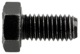 Screw/ Bolt without Collar Outer hexagon M8 986984 (1064557) - Volvo 120, 130, 220, universal ohne Classic, PV