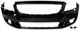 Bumper cover front painted black 39826687 (1064575) - Volvo S80 (2007-), V70 (2008-)