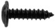 Tapping screw Clip, Sunvisor 12781843 (1065740) - Saab 9-3 (2003-)
