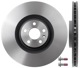 Brake disc Front axle internally vented 31400569 (1066269) - Volvo XC60 (2018-), XC90 (2016-)