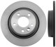 Brake disc Rear axle non vented 31471039 (1066555) - Volvo V40 (2013-), V40 (2013-), V40 CC, V40 Cross Country