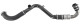 Charger intake pipe Intercooler - Pressure pipe Turbo charger 30792793 (1066847) - Volvo C30, C70 (2006-), S40, V50 (2004-)