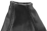 Gearshift boot, manual transmission black Vinyl