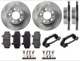 Brake disc Front axle internally vented System Bendix Kit for both sides  (1067179) - Volvo 700