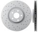 Brake disc Front axle perforated/ internally vented Sport Brake disc  (1067296) - Volvo S60 (2019-), S90, V90 (2017-), V60 (2019-), V60 CC (19-), V90 CC, XC40, XC60 (2018-), XC90 (2016-)