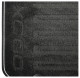 Fußmattensatz Textil schwarz (offblack) Sport / Dynamik bestehend aus 4 Stück