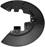 Splash panel, Brake disc right Front axle