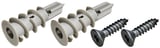 Montagesatz Fußstütze 31408573 (1067476) - Volvo S60, V60 (2011-2018), V40 (2013-), V40 CC, XC60 (-2017)