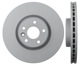 Brake disc Front axle internally vented 31423305 (1067656) - Volvo XC60 (-2017)