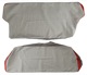 Upholstery Rear seat Seat surface Back rest red-grey Kit  (1068212) - Volvo PV