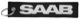 Key fob Jettag SAAB black-white  (1068296) - universal 