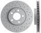 Brake disc Front axle perforated internally vented Sport Brake disc 31423722 (1068305) - Volvo S60 (2019-), S90, V90 (2017-), V60 (2019-), V60 CC (2019-)