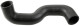 Charger intake hose Charge air pipe - throttle flap  (1068337) - Saab 9-3 (2003-)