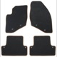 Floor accessory mats Velours black (offblack) inscription consists of 4 pieces 39866240 (1068979) - Volvo S60 (-2009)