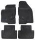 Floor accessory mats Textile grey consists of 4 pieces 39967698 (1068981) - Volvo V70 P26 (2001-2007)
