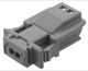 Plug housing for Sensor, Exterior temperature at the Outside mirror 30682293 (1069211) - Volvo C30, C70 (2006-), S40, V50 (2004-), S60 (-2009), S60, V60, S60 CC, V60 CC (2011-2018), S80 (2007-), S80 (-2006), V70 P26, XC70 (2001-2007), V70, XC70 (2008-), XC60 (-2017), XC90 (-2014)