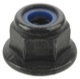 Lock nut with plastic-insert with Collar with metric Thread M6 painted 985954 (1069527) - Volvo universal ohne Classic