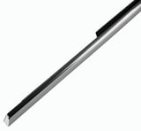Trim moulding, Glas Side window front left chromed
